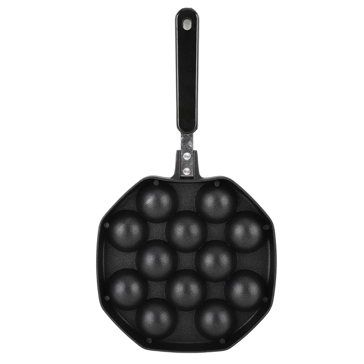 Takoyaki Pan 12-Mold Nonstick Aluminum Alloy Skillet Takoyaki Cooking Pan Babs