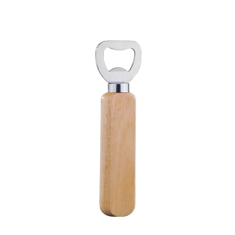 Wooden & Stainless Steel Beer Bottle Opener – Bartender Tool Bottle Opener Babs