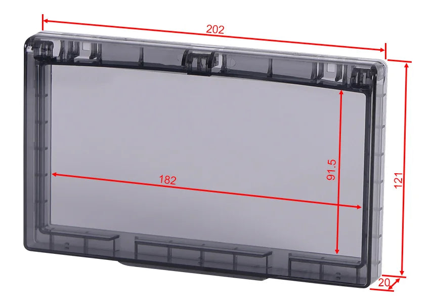 86 Type Waterproof Wall Socket Cover Box | 3 Gang Outlet Guard Waterproof Socket Cover Babs
