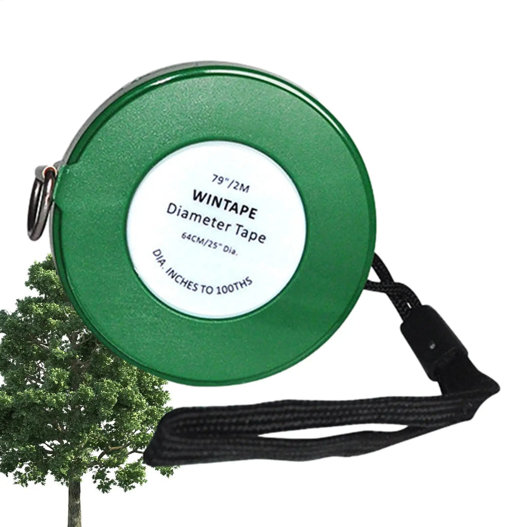 Tree Diameter Tape Measure 2M PVC Retractable Gardening Ruler Diameter Tape Measure Babs