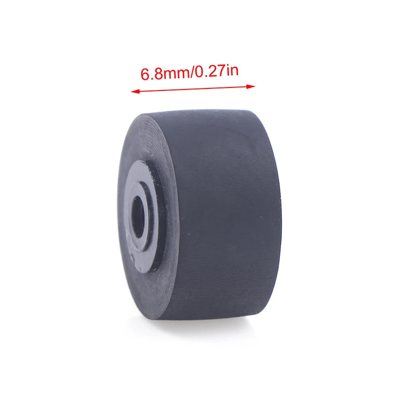 Rubber Pinch Roller 13.5x8x6.8x2mm – Cassette Tape Deck Part Cassette Deck Part Babs