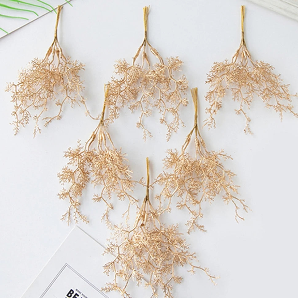 Artificial Gold & Silver Branch Stems – Wedding & Home Decor Artificial Branch Stems Babs