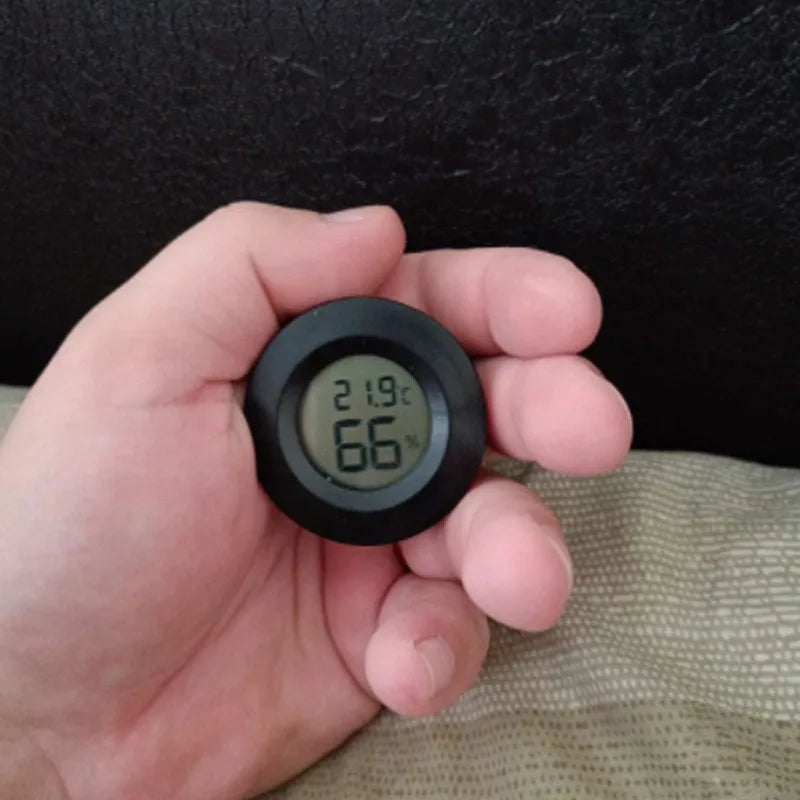 Mini LCD Thermometer Hygrometer – Fridge & Freezer Meter Digital Thermometer Hygrometer Babs