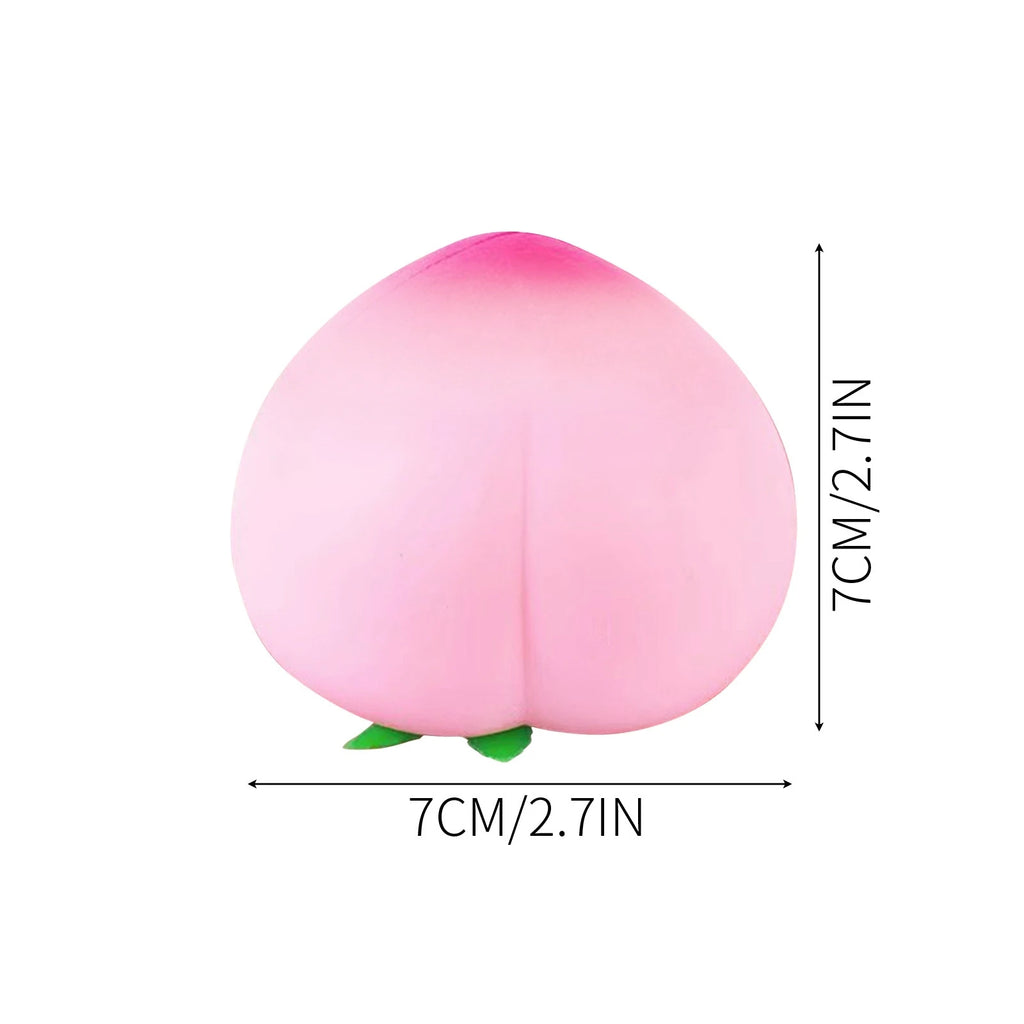 Kawaii Peach Squishy Slow Rising Fidget Toy | Fun Squishies Gift Squishy Fidget Toy Babs