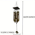 Antique Bronze Large Multi-Tube Wind Chime – Garden & Patio Outdoor Wind Chime Babs Fan