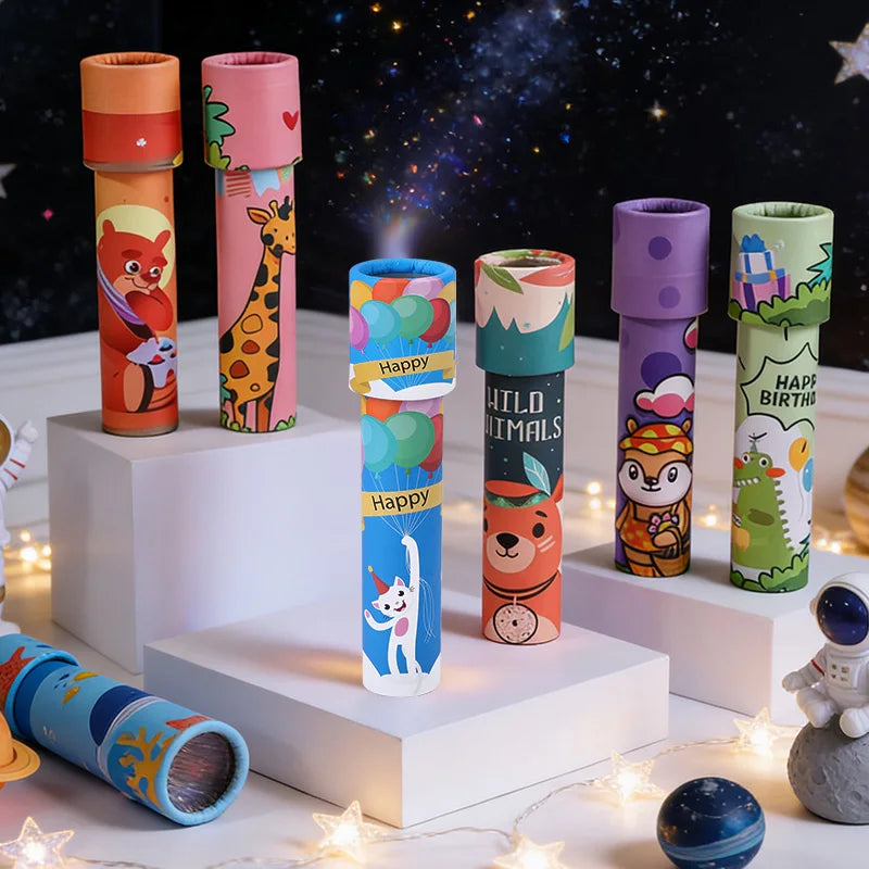 10-Pack Magic Kaleidoscopes – Kids Party Favors & School Rewards Kids Optical Toy Babs