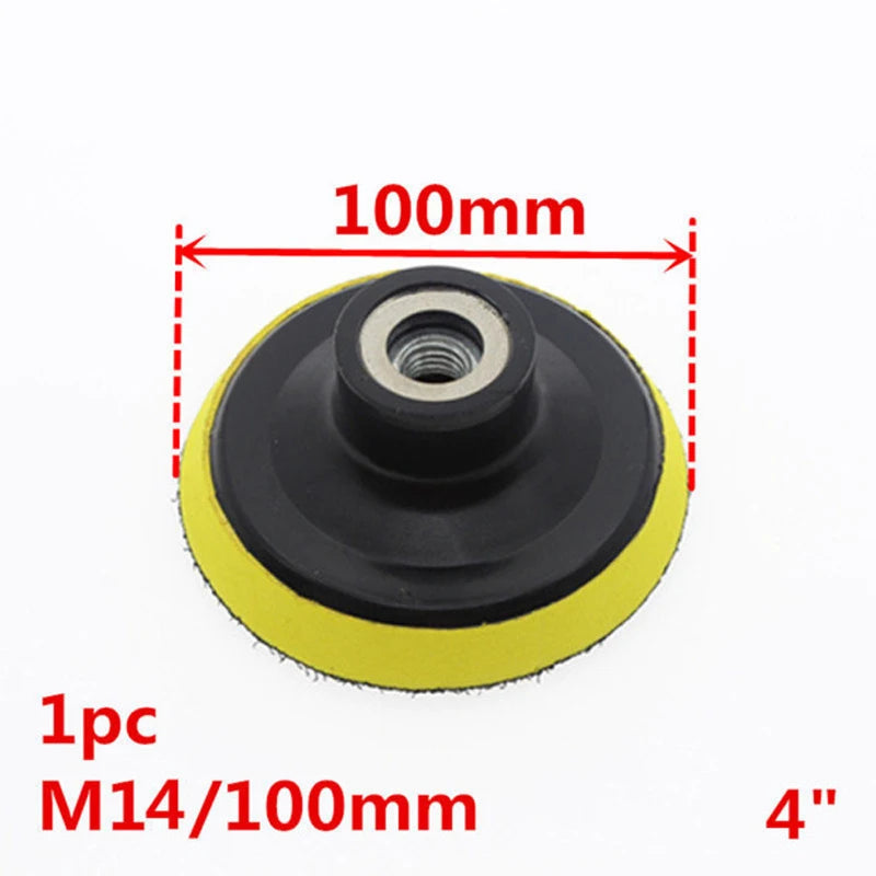 Self Adhesive Sanding Disc & Drill Rod 3"–7" Polishing Pad Sanding Disc Set Babs M14 4inch Disc