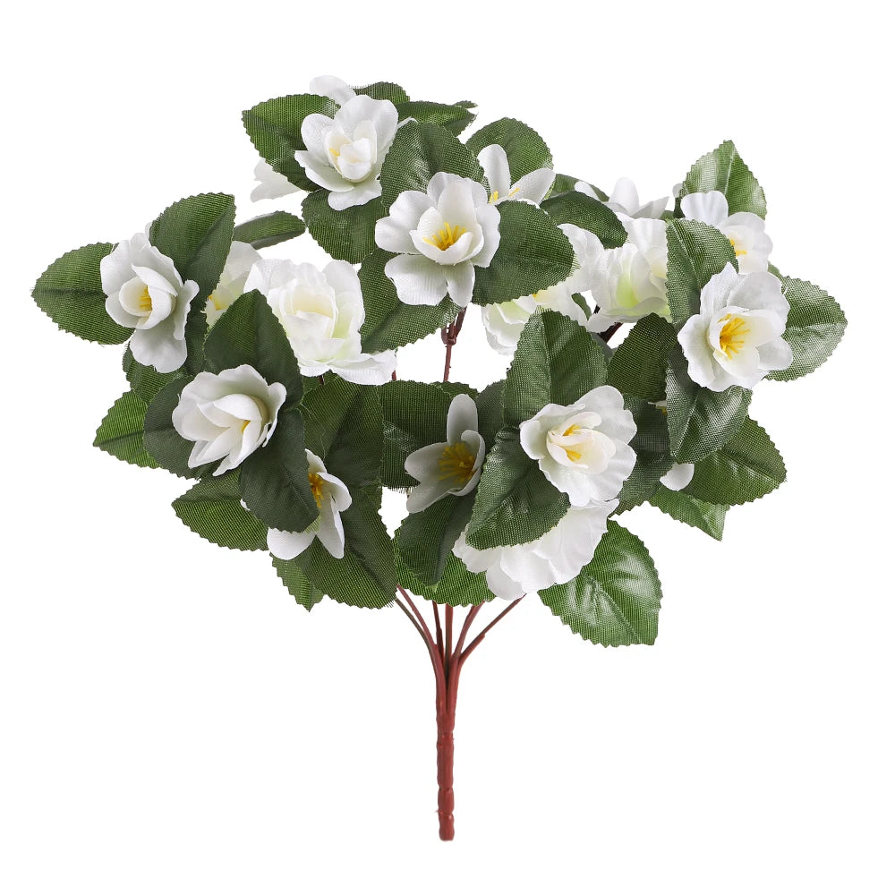 35CM Silk Rose Artificial Flower – Wedding & Home Décor Artificial Silk Flower Babs White 1Pcs