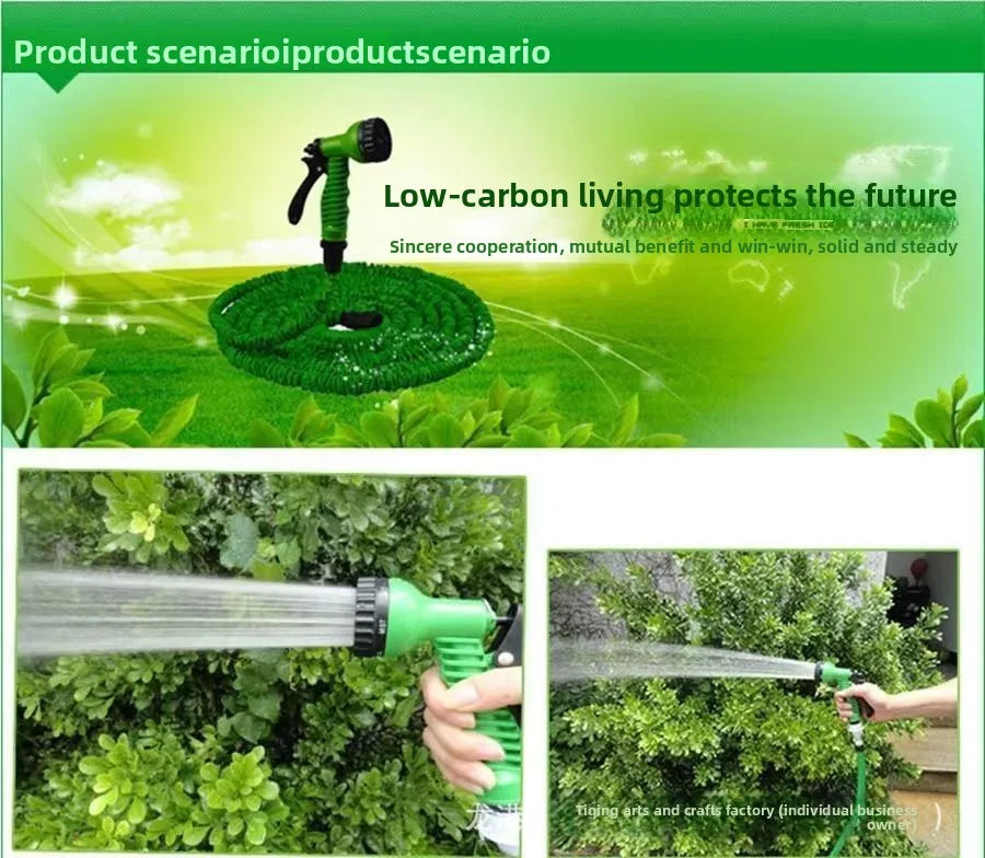 Expandable Magic Garden Hose | 7 Spray Modes, High-Pressure Expandable Garden Hose Babs