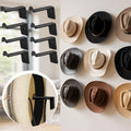 Adhesive Wall Hat Hooks – Cowboy & Baseball Cap Rack (1–12 Pack) Wall Hat Hooks Babs 1PC One Size