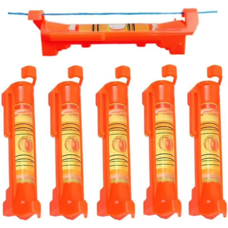 10-Pack Hanging String Line Levels – Orange Builder's Level Tool String Line Level Babs
