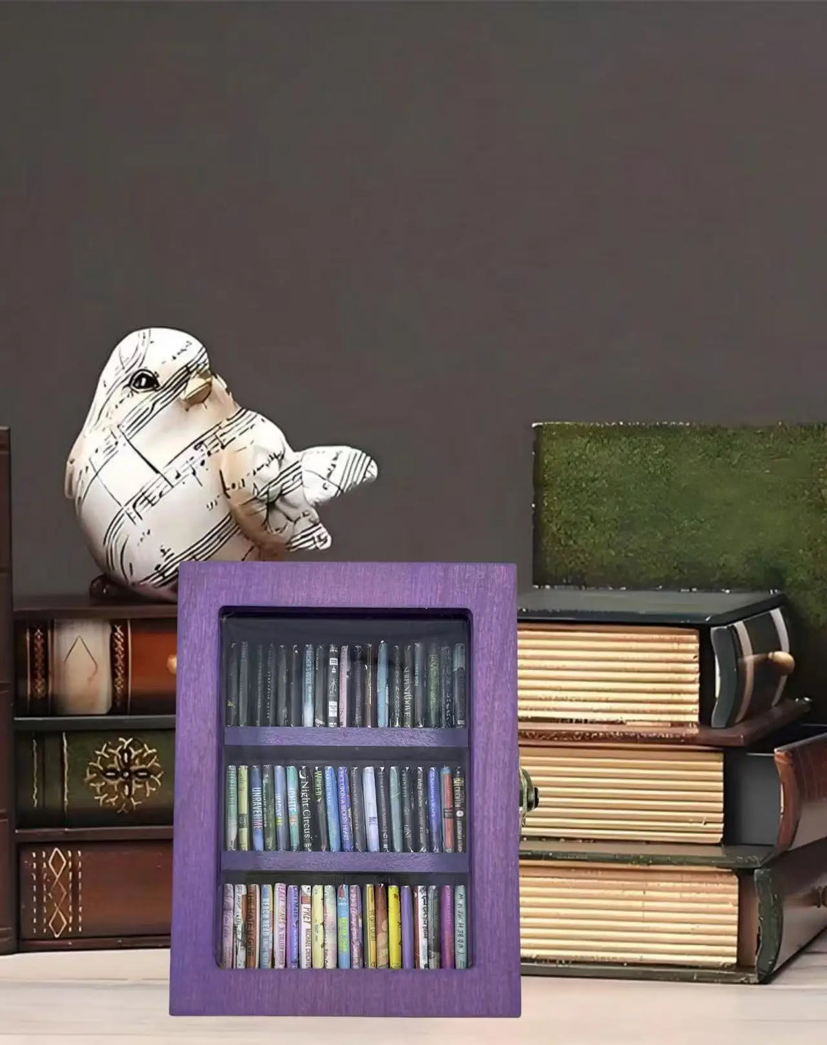 Creative Wooden Desk Ornament – Bookshelf Decor & Gift Idea Desk Ornament Babs