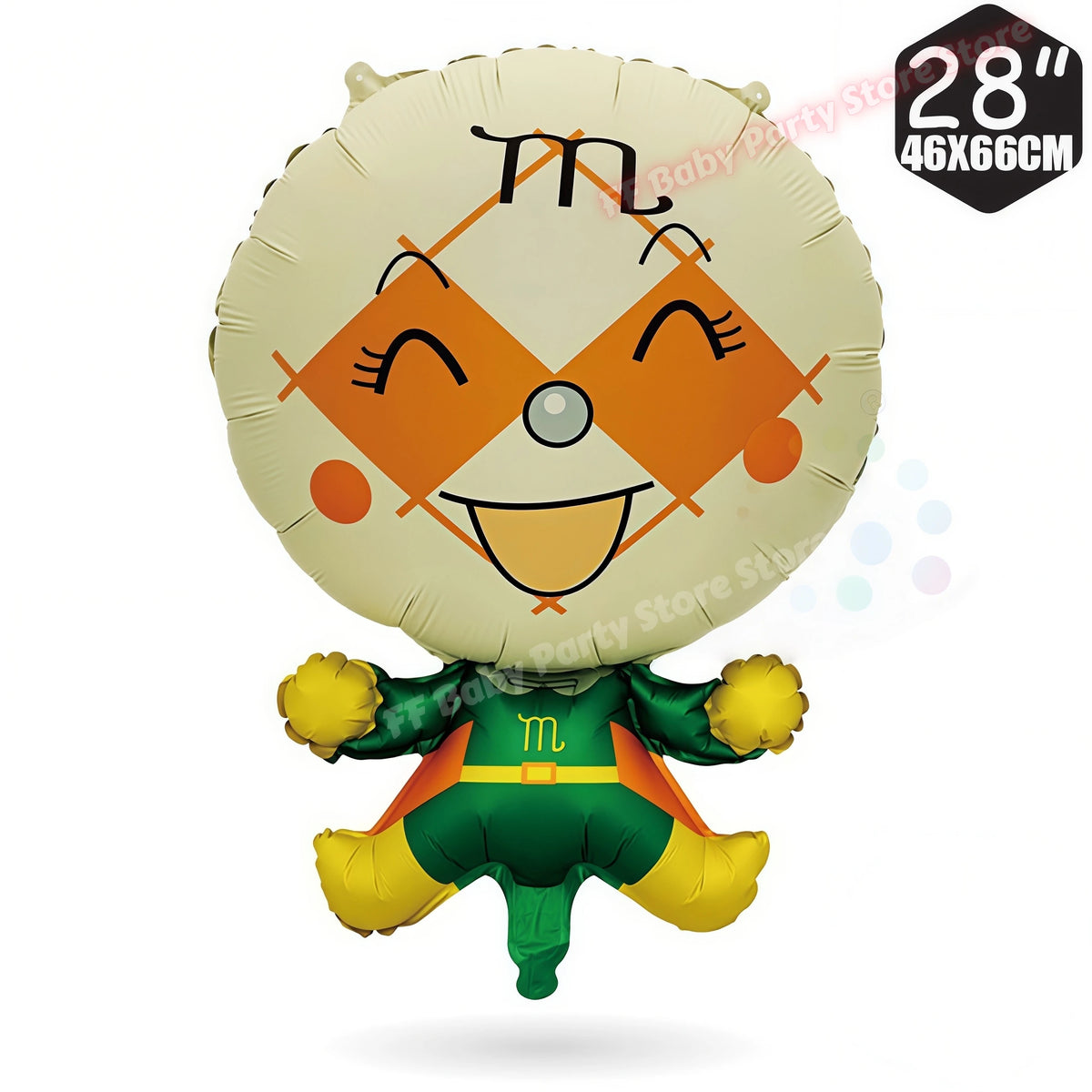 Anime Hero Birthday Party Decoration Set – Balloons, Banner & More