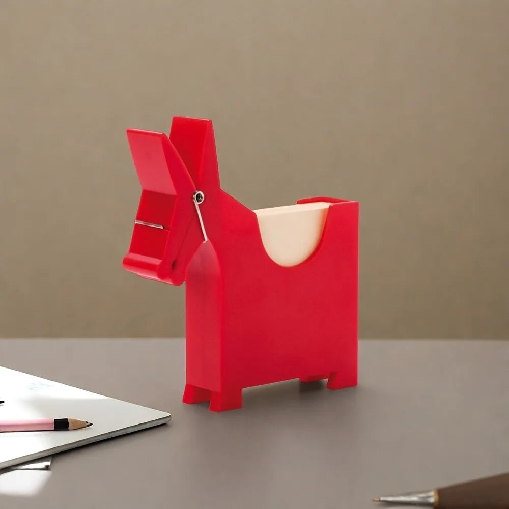 Cute Plastic Memo Holder & Desk Organizer – PVC Storage Box Desk Organizer Babs