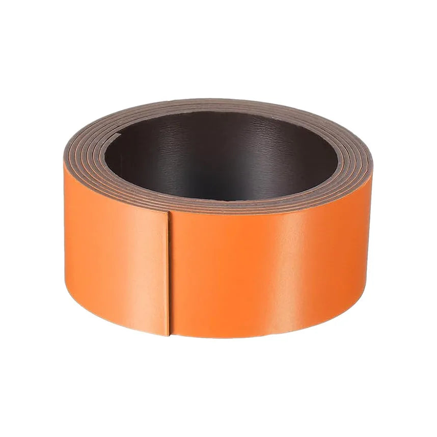 Dry Erase Magnetic Tape – Colored Writable Strips for Classroom Magnetic Label Tape Babs orange 10M- (10Rolls)