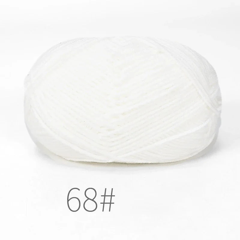 10 Balls 500g Soft Milk Cotton Yarn for Knitting & Crochet