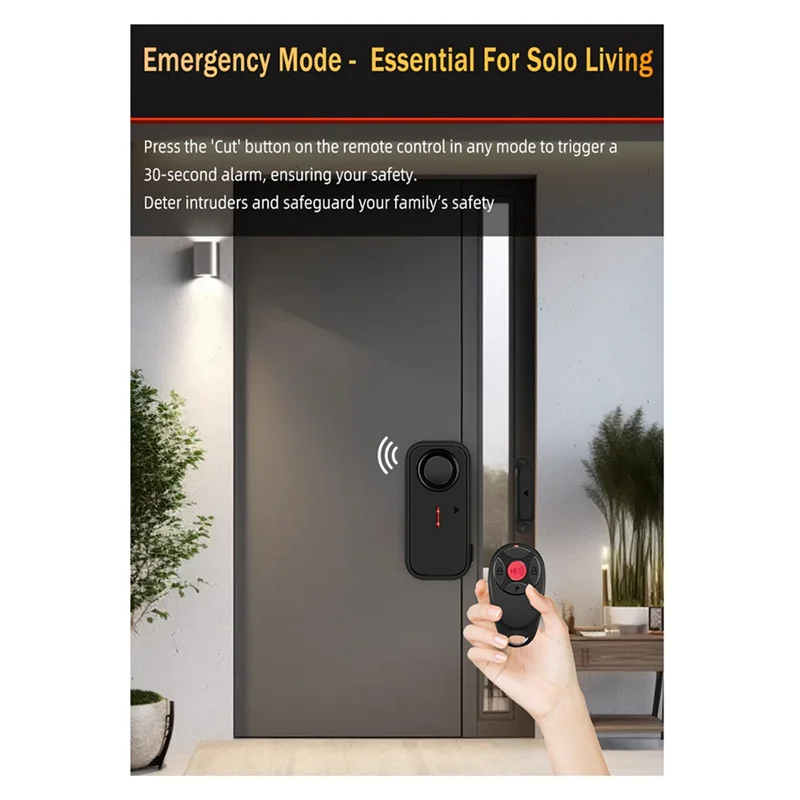 Wireless Door & Window Alarm Sensor Kit with Remote Control Door Window Alarm Sensor Babs