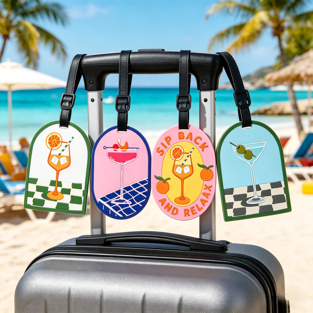 Privacy Protection Travel Luggage Tags | Suitcase ID Tags Luggage Tags Babs