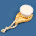 Facial Cleansing Brush – Soft Bristles & Wood Handle | Babs Facial Cleansing Brush Babs golden