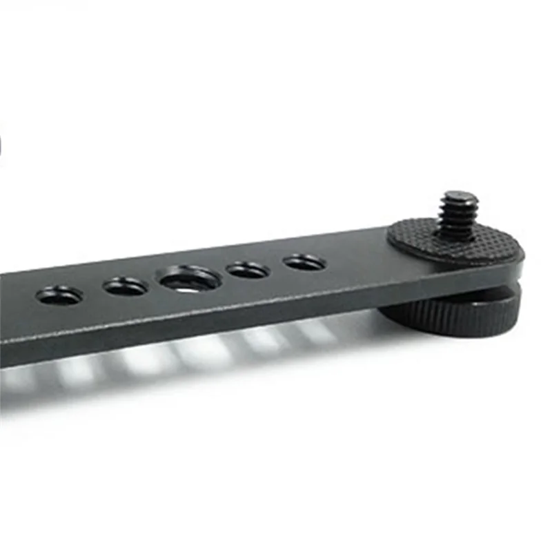 Triple Cold Shoe Extension Bracket for Tripod & Stabilizer Camera Mount Bracket Babs