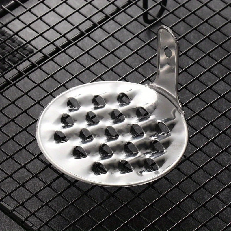 Stainless Steel Jelly Scraper, Cold Noodle Planer & Cheese Grater Kitchen Scraper Grater Babs