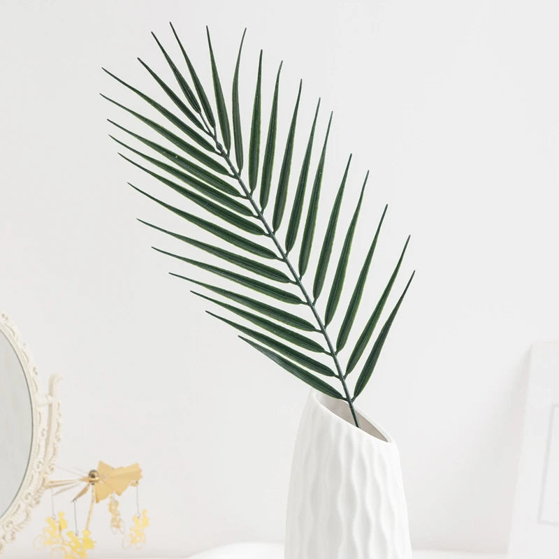 Artificial Tropical Palm Leaves 5/10 Pcs – Wedding & Home Décor Artificial Plant Decor Babs