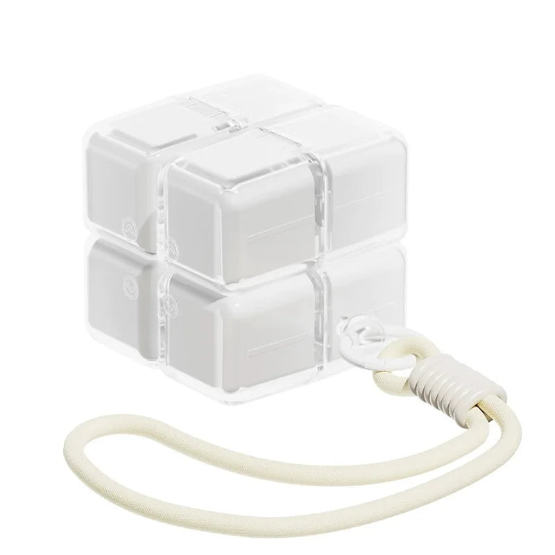 Large Weekly Pill Organizer – 8 Detachable Compartments Weekly Pill Organizer Babs White