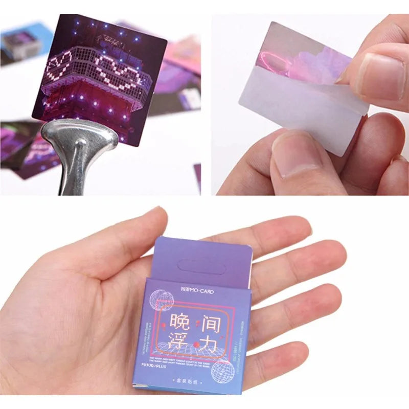 90Pcs Purple Aesthetic Stickers for Journals, Diaries & DIY Decorative Sticker Set Babs
