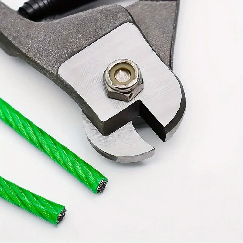 8" Heavy-Duty Stainless Steel Cable Cutter – Wire Rope Up to 5/32" Wire Rope Cutter Babs