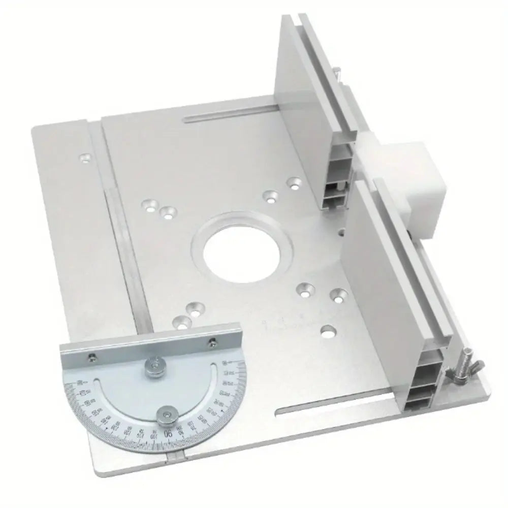 Aluminum Alloy Router Table Insert Plate & Miter Gauge Guide Router Table Insert Babs