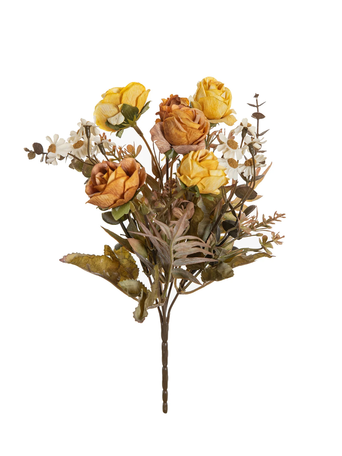 Silk Rose Artificial Flowers for Wedding, Home & Party Décor Artificial Silk Flowers Babs YELLOW 1 PC