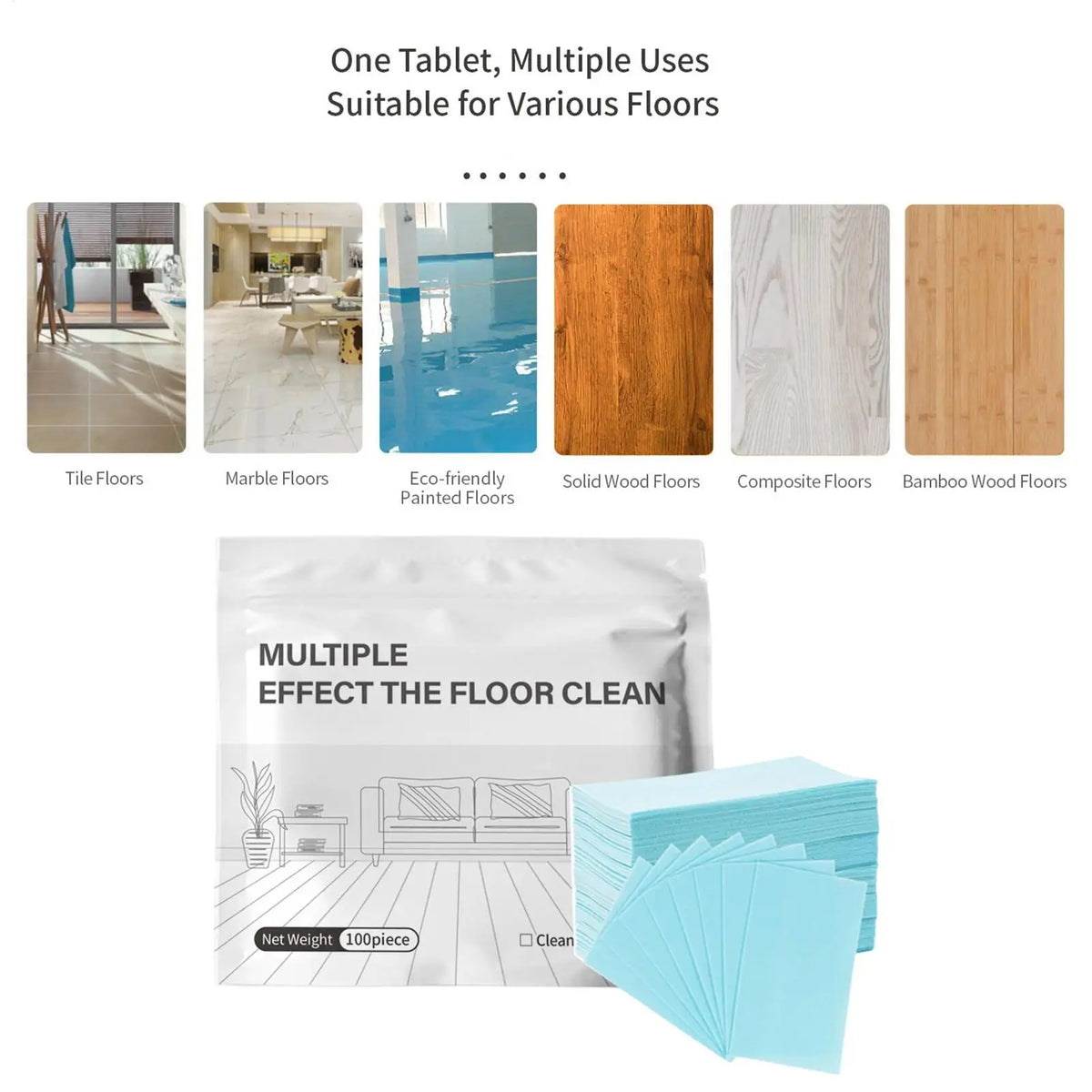 Floor Cleaning Tablets – Baby-Safe Multi-Surface Tile & Wood Cleaner Floor Cleaning Tablets Babs