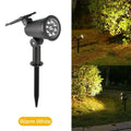 Solar Spotlight Outdoor Waterproof Dimmable Garden Light Solar Garden Spotlight Babs Warm 1pc