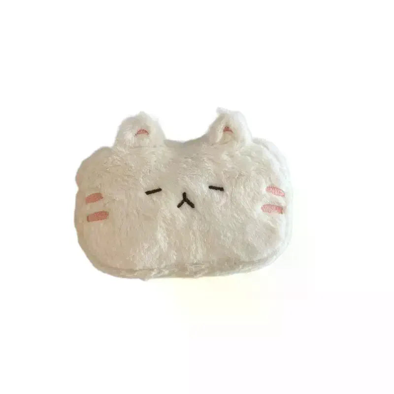 Kawaii Cat Plush Pencil Case – Large Capacity Fluffy Pouch Plush Pencil Case Babs