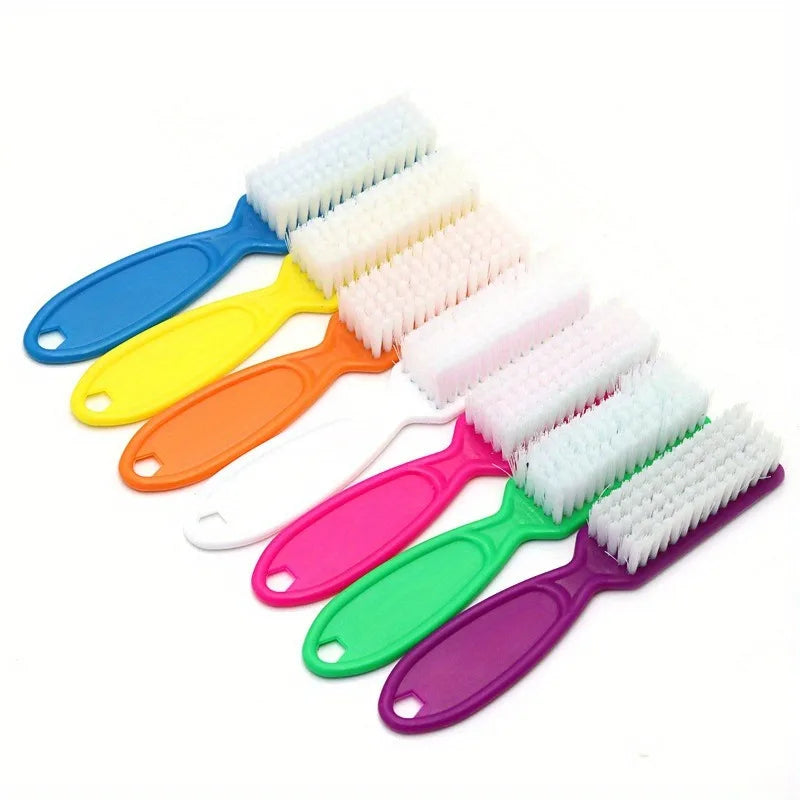 Straight Handle Nail Dust Brush – Manicure Cleaning Tool Nail Dust Brush Babs