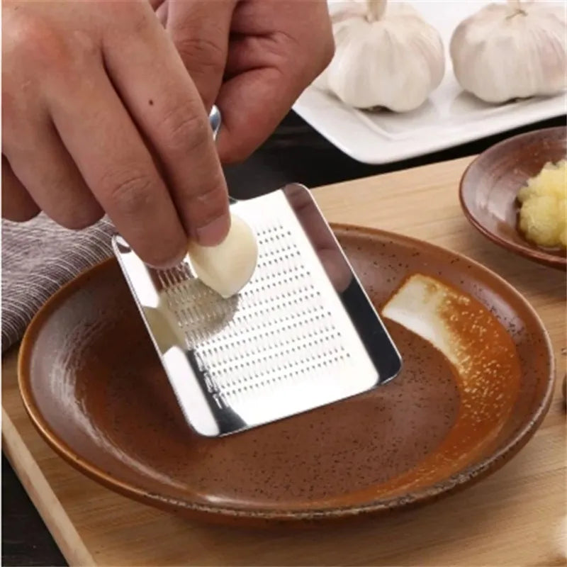 Stainless Steel Garlic Grinder & Ginger Grater Kitchen Tool Kitchen Grater Tool Babs