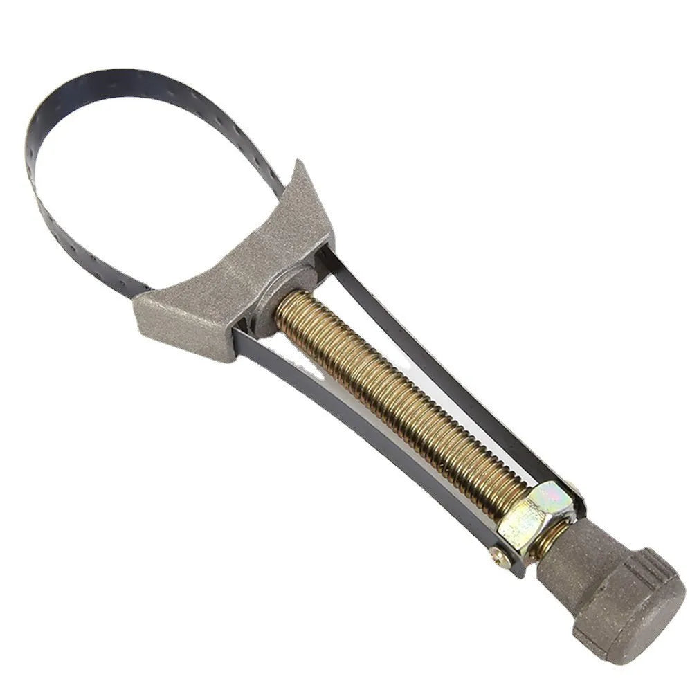 Adjustable Steel Belt Oil Filter Wrench – Universal Car Tool Oil Filter Wrench Babs 1pc