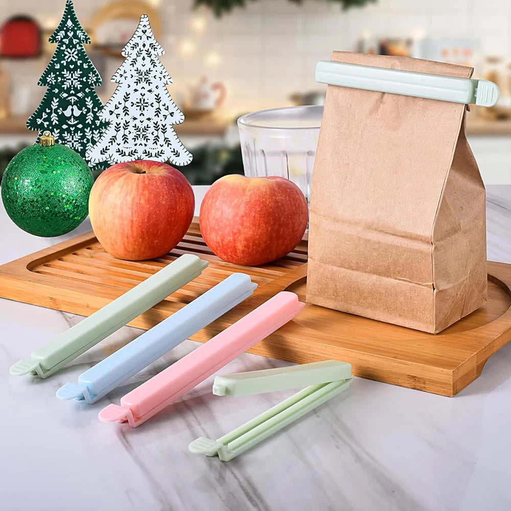 5-Pack Colorful Food Bag Sealing Clips | Kitchen Storage Food Bag Clips Babs