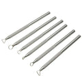 6-Piece Aluminum Clay Tool Set – Pottery, Sculpting & Carving Clay Sculpting Tools Babs 6pcs set