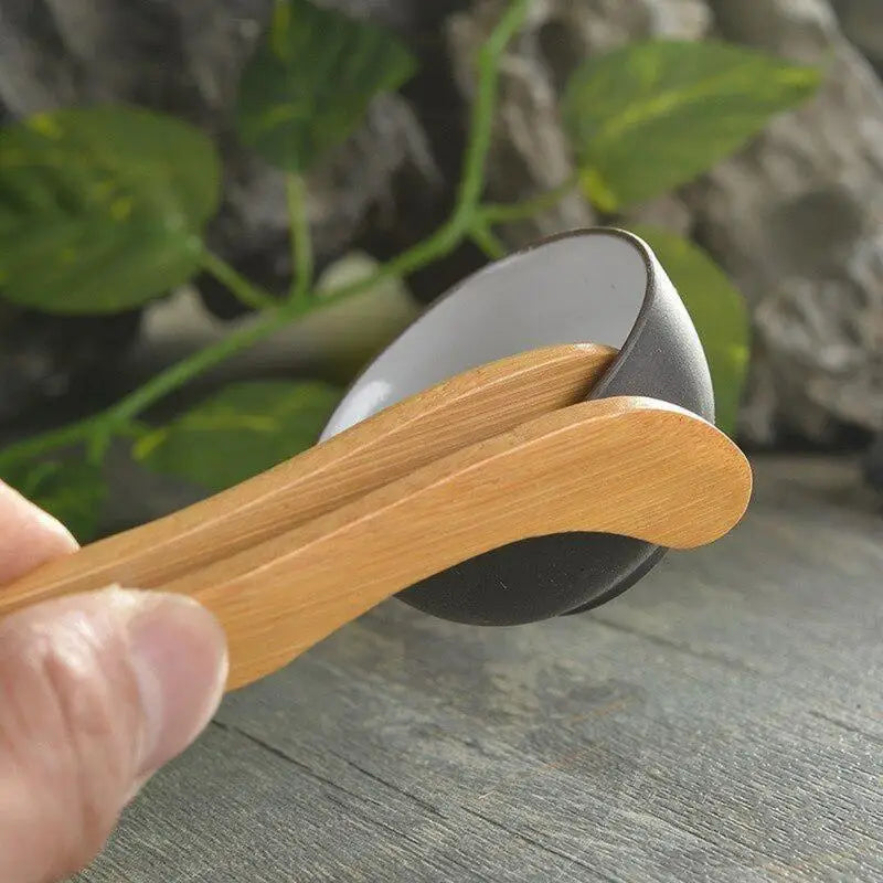 5-Piece Bamboo Tea Ceremony Utensils Set – Spoon, Clip & More Tea Ceremony Utensils Babs