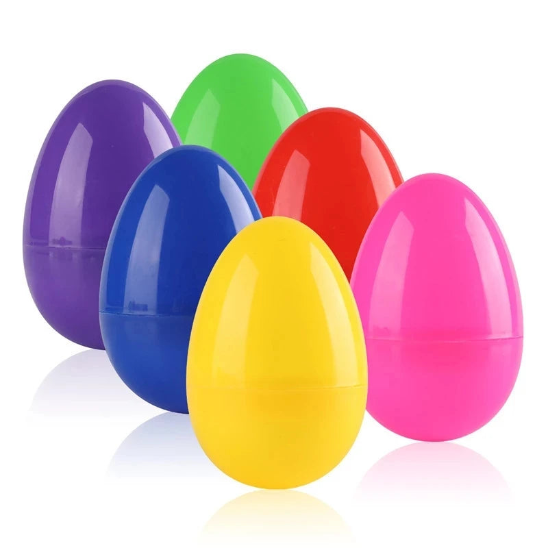 Fillable Easter Eggs 12/24 Pcs – Plastic Party Gift Boxes Fillable Easter Eggs Babs