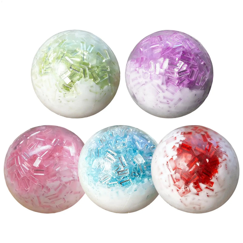 Crunchy Crystal Ice Squeeze Ball – Sensory Fidget Toy | TPR Sensory Fidget Toy Babs