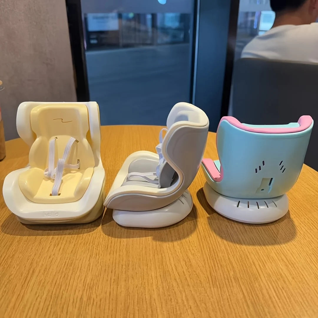 Mini Doll Car Seat Holder 17–20cm | LABUBU Compatible Doll Car Seat Babs