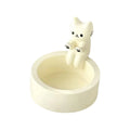 Kitten Candle Holder – Cute Cat Resin Candlestick Décor Candle Holder Babs A