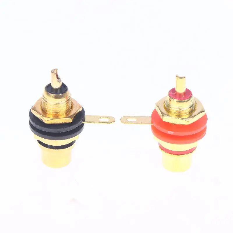 3.5mm Nickel Plated Lotus Connector Female Socket 4/10Pcs Audio Connector Babs