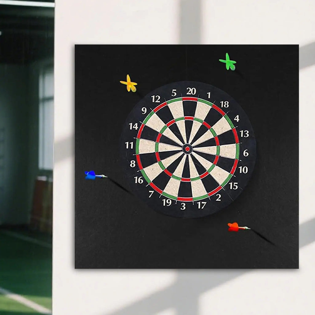 Felt Dartboard Wall Protector – Self-Adhesive, Standard Size Dartboard Wall Protector Babs