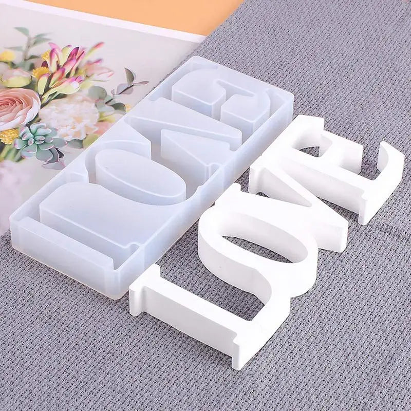 Love Heart Silicone Epoxy Resin Mold – DIY Craft & Gift Making Silicone Craft Mold Babs