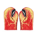 Lobster Claw Oven Mitts – Heat Resistant Cotton Kitchen Glove Oven Mitt Babs 2PCS