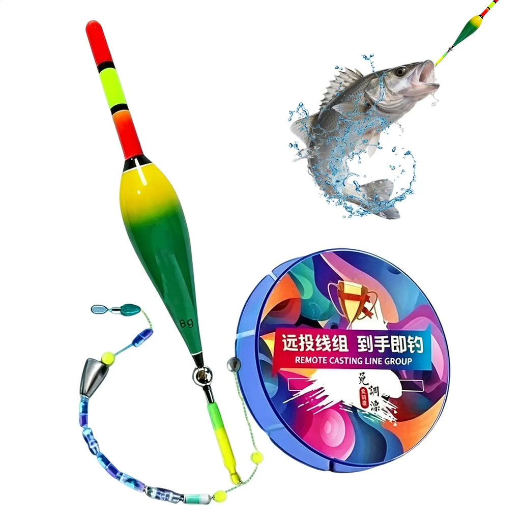 Automatic Slip Bobber Fishing Line Set – Float Rig Salt & Fresh Bobber Fishing Rig Babs