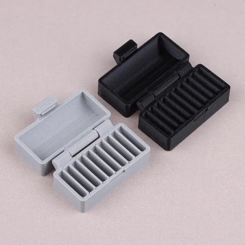 10-Slot CR2032 CR2025 Coin Cell Battery Storage Case Battery Storage Case Babs
